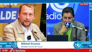 La historia de Mikhail Krasnov, el ruso elegido como alcalde de Tunja