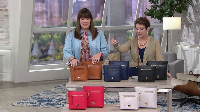 Dooney & Bourke Saffiano Leather Flap Crossbody on QVC 