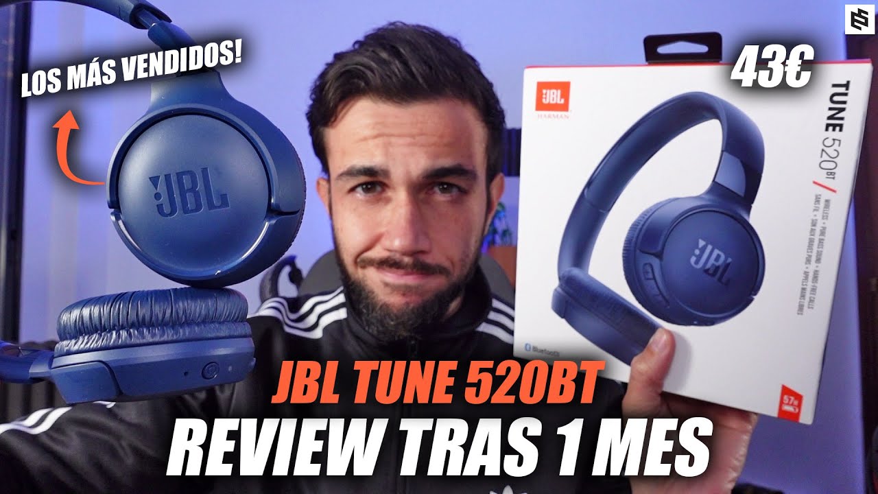 Auriculares Inalámbricos Bluetooth Jbl Tune 520bt Azul AUDIO AURICULAR  BLUETOOTH ON EAR