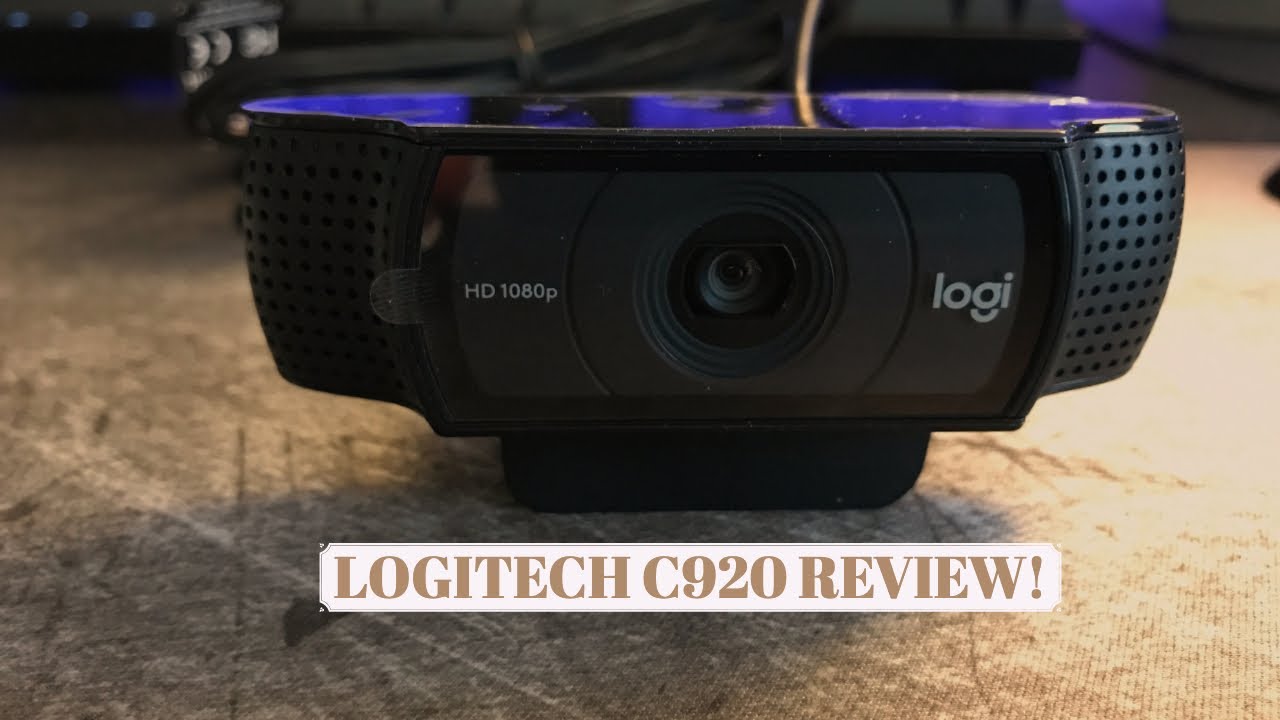Logitech HD Pro C920 Webcam Review #c920 #logitech - YouTube