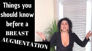 Things you should KNOW before a BREAST AUGMENTATION | HOW TO find the right PLASTIC SURGEON