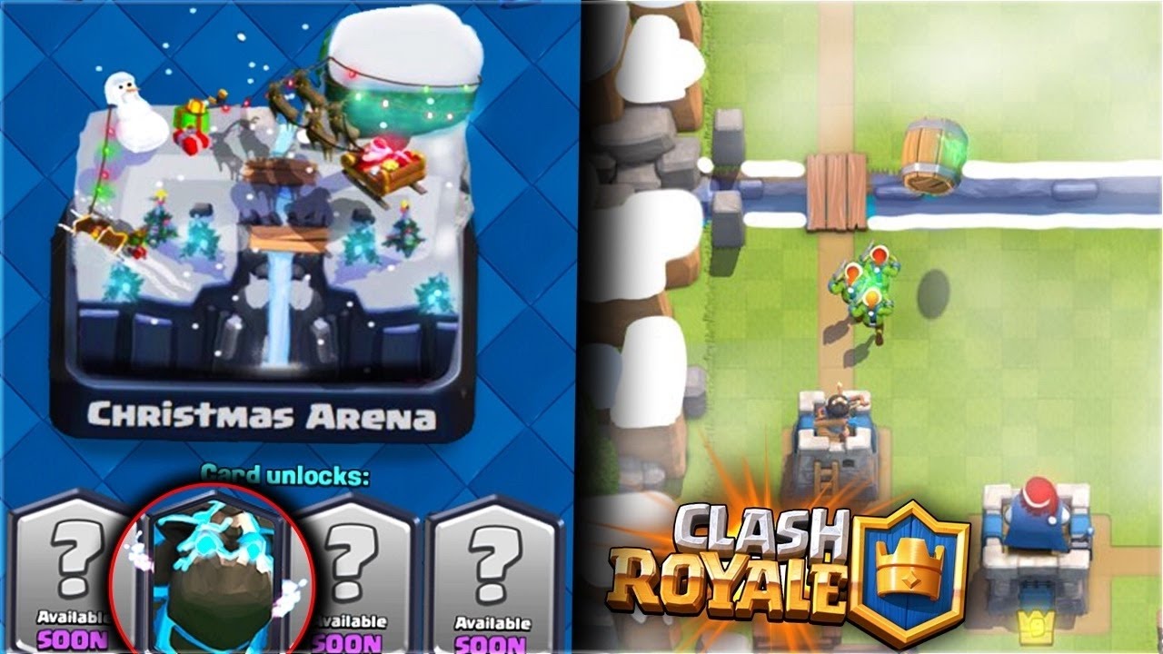 Resultado de imagen de cosas nuevas por navidad clash royale