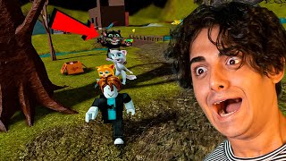 I PLAYED ROBLOX MY TALKING TOM FRIENDS !! (I went crazy)