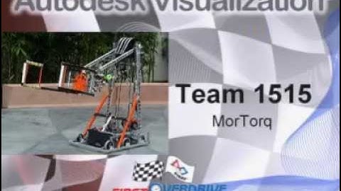 2008 FIRST Los Angeles Regional Autodesk Visualization Award