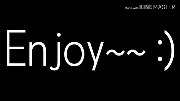 My new intro made by my cousin ( read description)