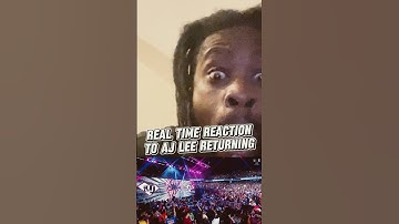 AJ LEE IS BACK AFTER 10 YEARS!! #wwe #smackdown #cmpunk #ajlee