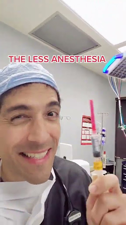 Don't sleep before surgery