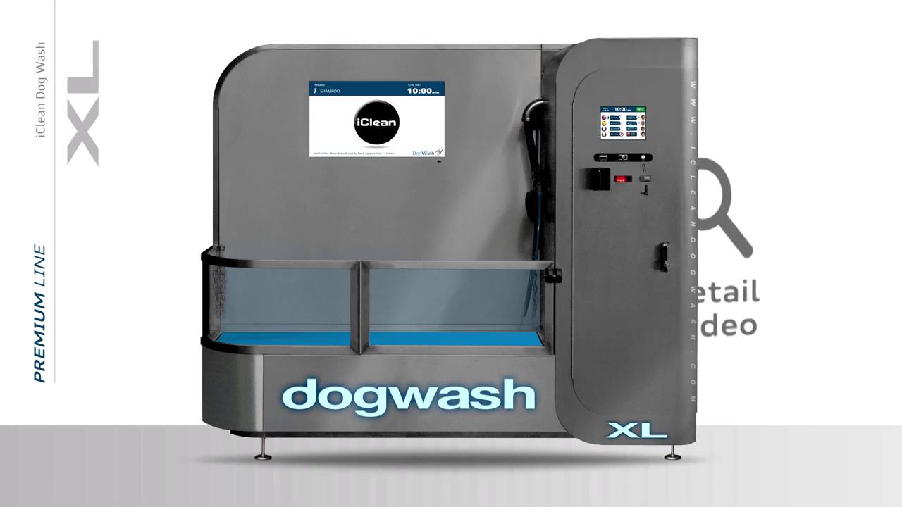 Dogwash Présentation du modèle XL Machine de lavage pour chien