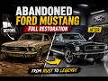 Abandoned Ford Mustang Full Restoration | Rust to Legendary Muscle Car Transformation