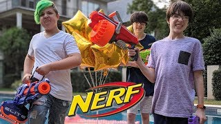 Nerf Supply Drop! HUGE Nerf War!