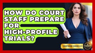 How Do Court Staff Prepare For High-Profile Trials - Courtroom Chronicles