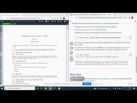 2- Install AWS CLI on windows and Configure AWS programmatic access for IAM User