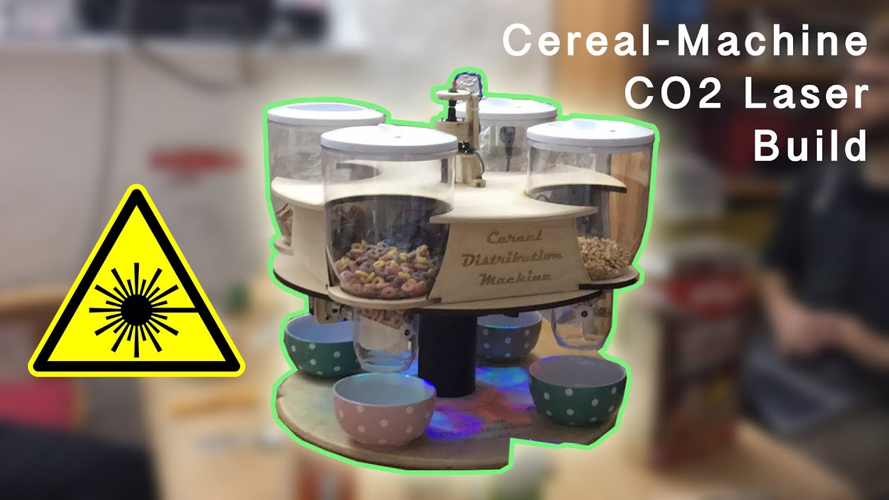 CDM - Cereal Distribution Machine with ESP32 | Cereal Dispensing Robot ...