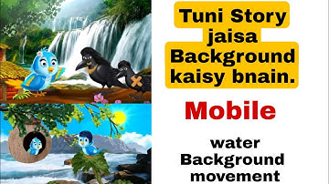 How to Make Cartoon Tuni Background In Mobile ? Background Movement