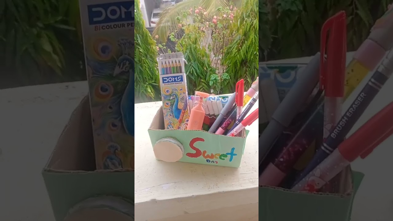 handmade pencil stand ☺️.