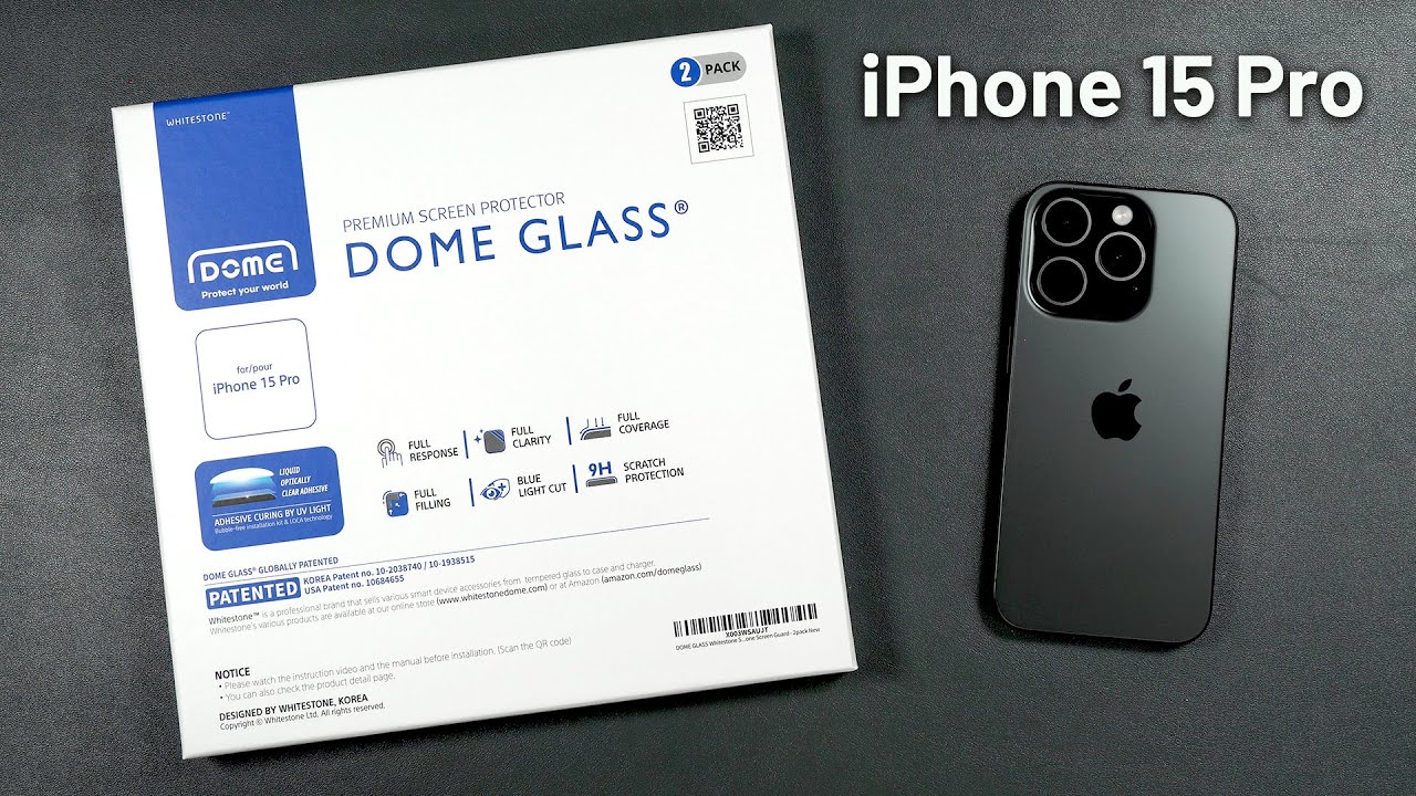 iPhone 13 Pro Max Dome Glass Tempered Glass Screen Protector (6.7) –  Whitestonedome