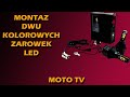 Montaż dwu funkcyjnych  żarówek LED