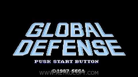 Global Defense (Sega Master System) - RetroCopy Intro