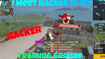 I meet - world fastest sniper and flying Hacker in training ground//#hackerfreefire