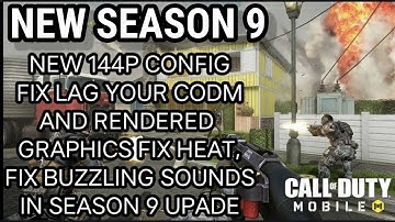 SEASON 9 NEW 144P CONFIG FIX YOUR LAGGING LOW END PHONE BY THIS METHOD!!