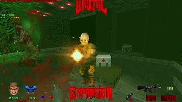 Brutal Doom v21.14.1 | Hadephobia Map08 | Online Co-op
