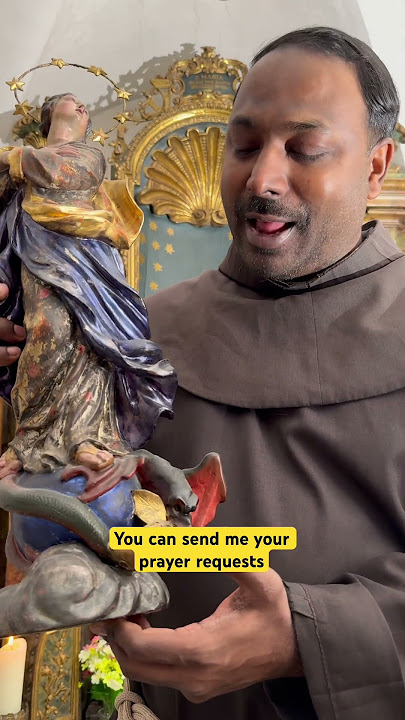 What is that with catholics and Mother Mary ? #mothermary #shorts #franciscan