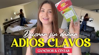 NO DAÑES TU PARED | colgar cuadros sin clavos | Día de SOL