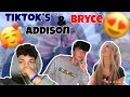 Addison Rae &amp; Bryce Hall’s TikToks Together Compilation *Reaction* 😍🥰