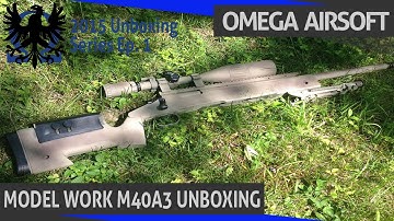 Model Work M40a3 Stock Unboxing