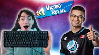 I WON WITH NICK EH 30&#39;S KEYBOARD!! - Fortnite Battle Royale