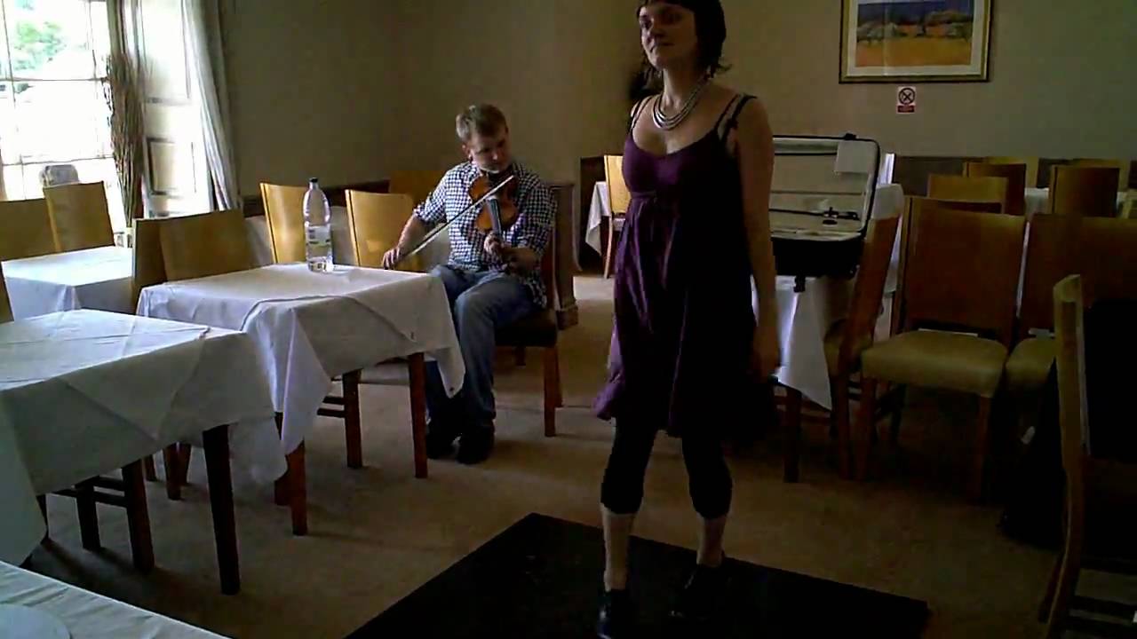 festival of lights Hannah James step dancing in the Bedford Hotel, Sidmouth (05.08.09)