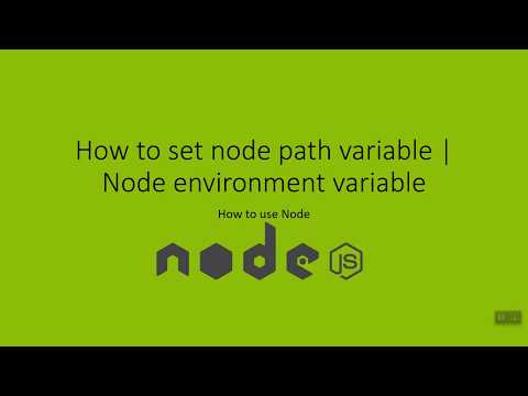 How to Set Node Js Path Variable | Define node Environment variable | NPM command is not recognized