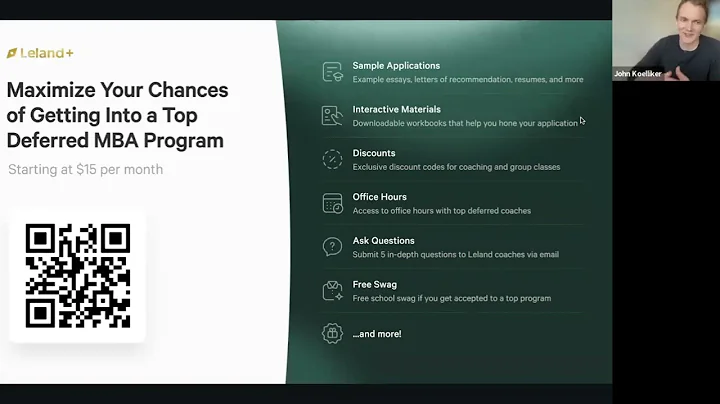 How to Get Into a Top Deferred MBA Program