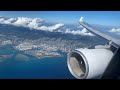 Hawaiian Airlines HA89 Arrival to Honolulu from Boston (with ATC)