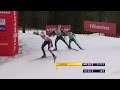 Race Highlights | Magnus Krog goes solo | Lillehammer | Mass Start | FIS Nordic Combined