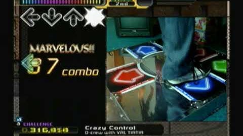 Kon - Crazy Control (Challenge) AAA #100 - Perfect Full Combo on DDR X2 (PS2, U.S.)