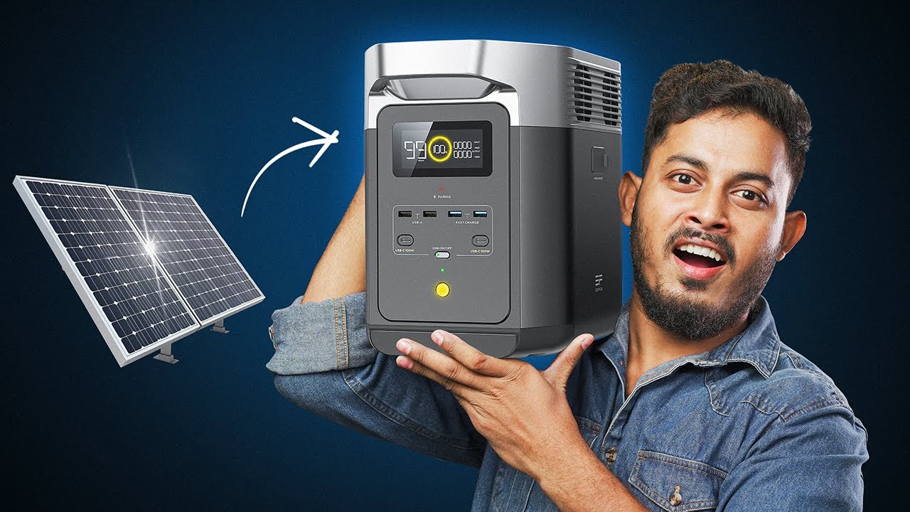 আধুনিক Solar IPS | ছোট পরিবারের জন্য EcoFlow E980