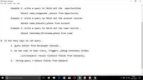 Soql where/SALESFORCE-DEVELOPMENT/VL INFOTECH