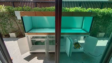 Jack กรุงเทพกรีฑา - งานระบบ Overflow All Services สำหรับตู้ปลา 96 36 30 กรองล่าง โดยทีม NC. Set 1