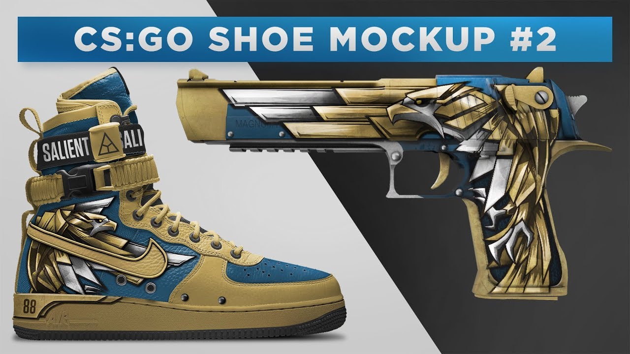 Salient CS:GO Shoe Mockup #2 -