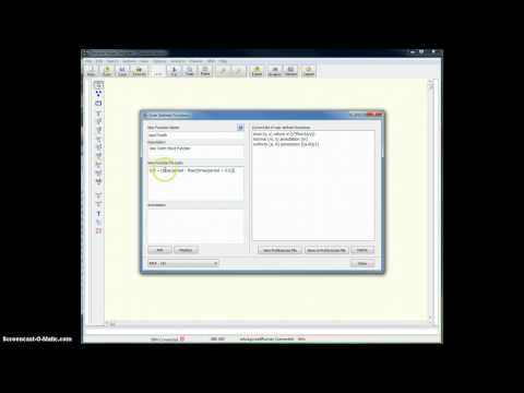 JDesigner: User Defined Functions