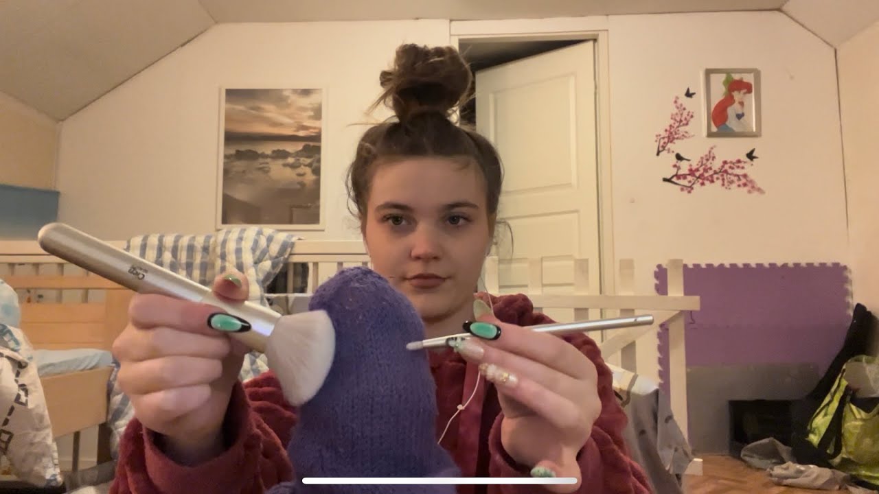 SUOMI ASMR sukka asmr ja mic brushing 