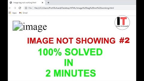 {SOLVED} Image not showing in HTML in Hindi #2│Very Easy│Works in every Code editor