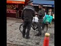 Police Stop delivery driver