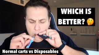 THC Cartridges vs Disposable Vapes