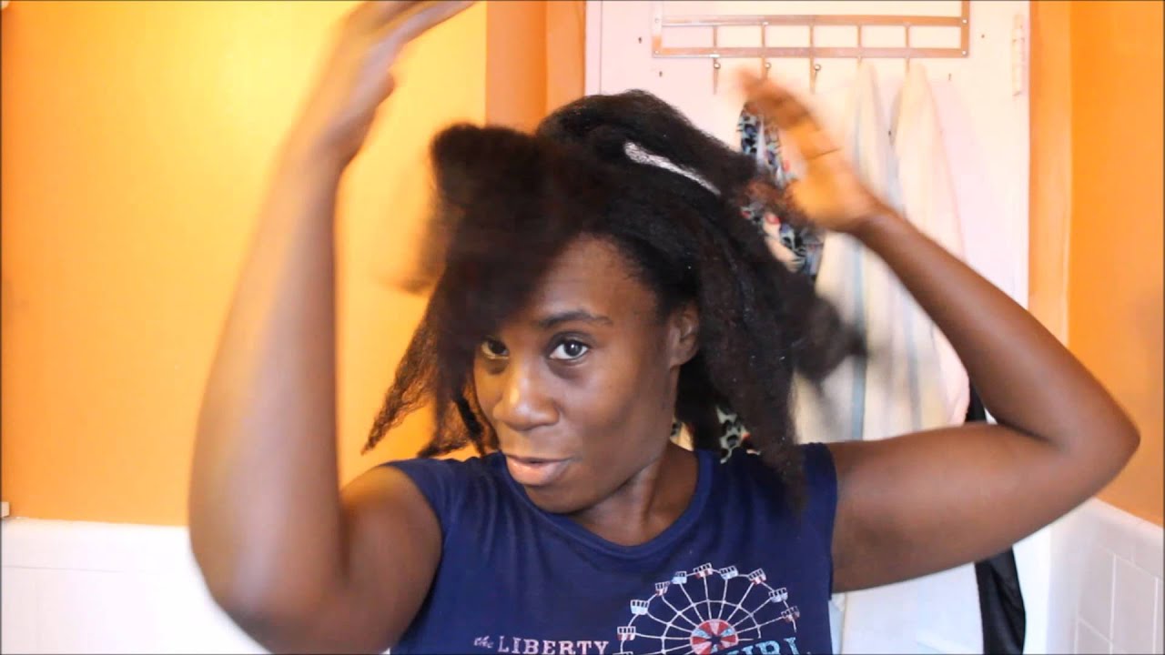 Natural Hair After Blow Drying about to trim hair YouTube Natural Hair After Blow Drying about to trim hair YouTube