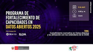 Sesión 1 - Programa de Fortalecimiento de Capacidades en Datos Abiertos 2025