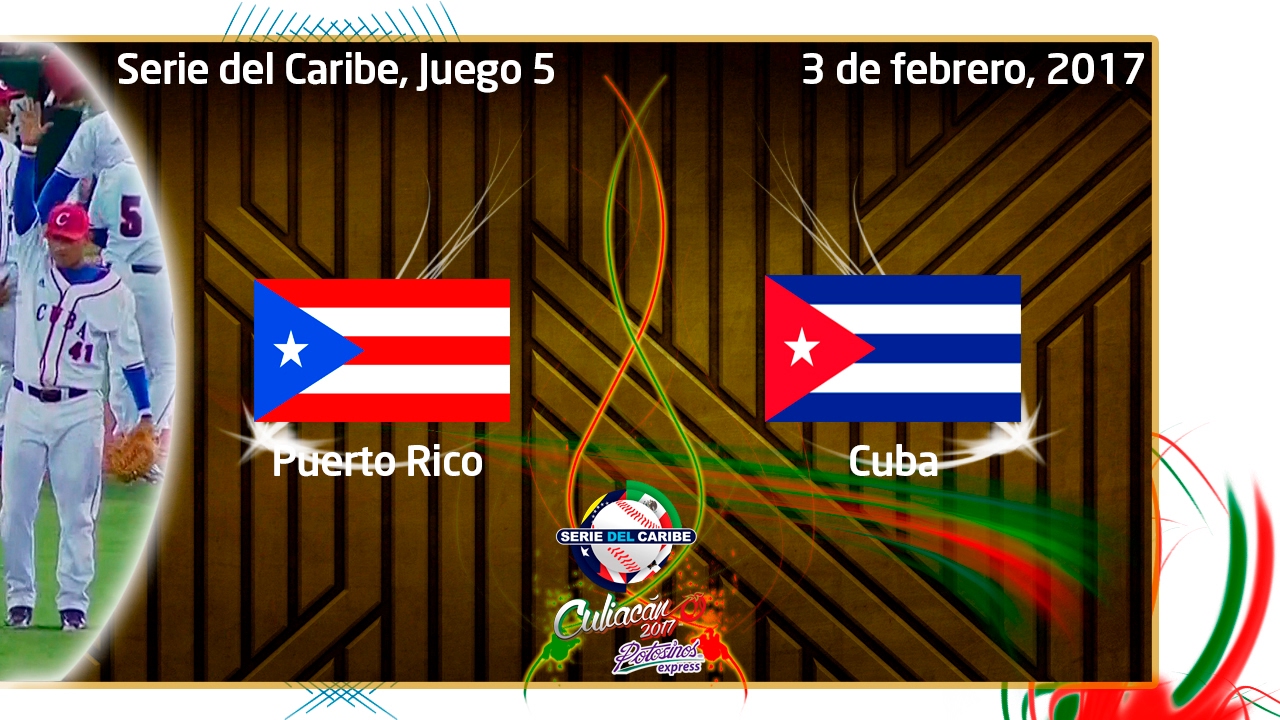 Puerto Rico vs. Cuba, 3 de febrero 2017 YouTube