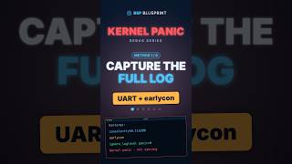 Kernel Panic Capture the FULL Log First (UART + earlycon) #Shorts