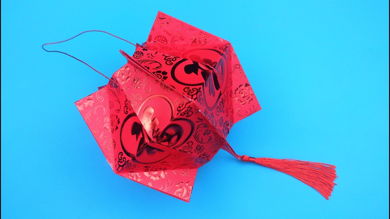 新年紅包不要仍，教你DIY漂亮的元宵節燈籠，簡單有創意